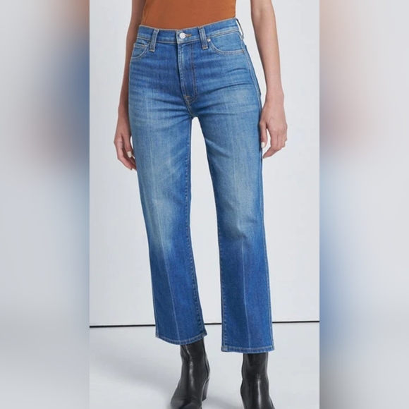 7 for all mankind high waist cropped straight size 29 - Picture 3 of 8